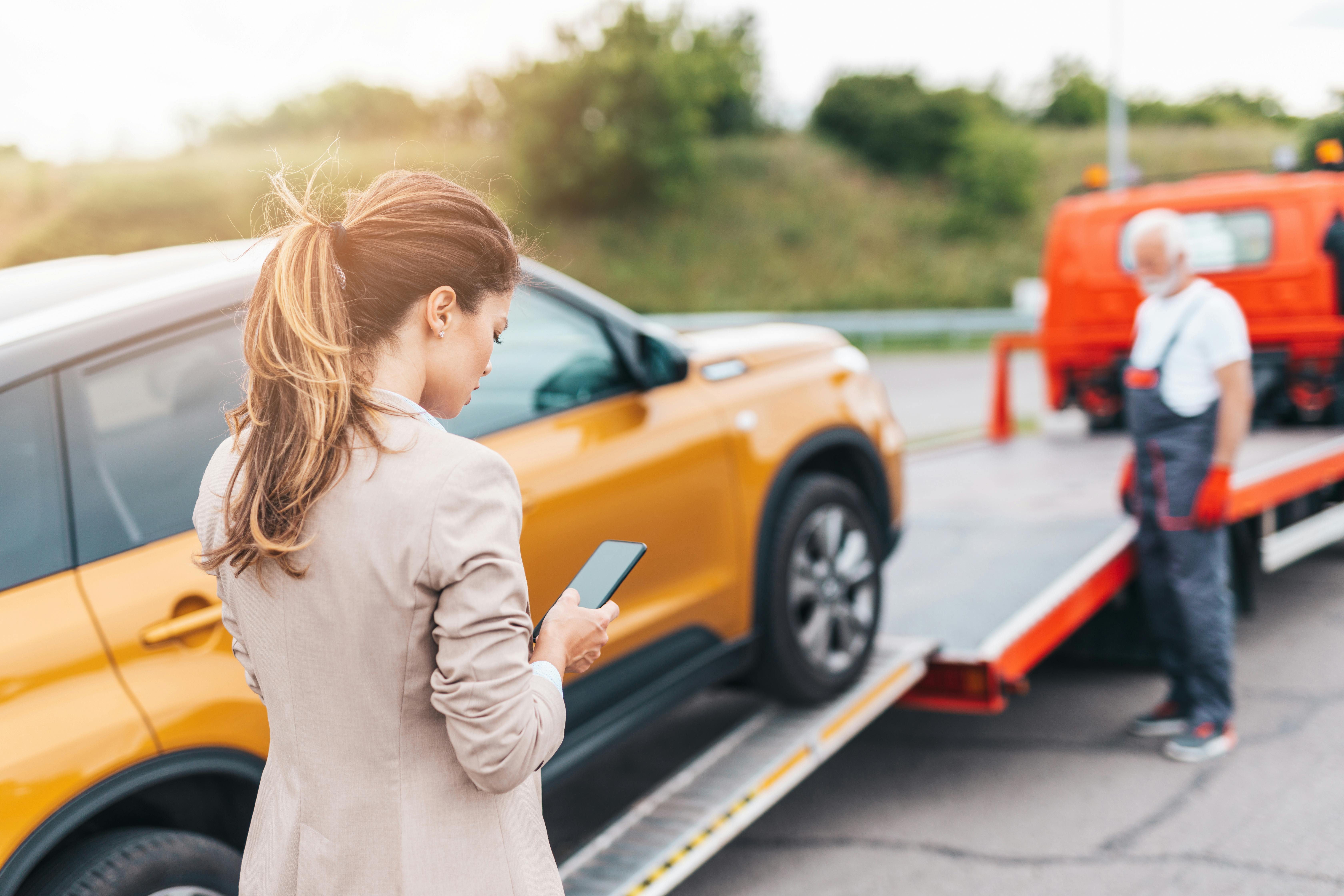 Return service and towing damages